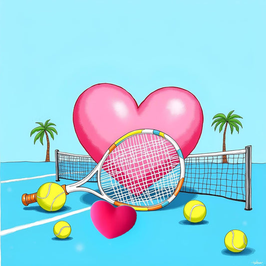 Jinshining Light Pink Hearts Shape The Heart Shape Tennis Racket Vibration Dampener Soft Silicon Racket Dampener Cartoon Shape Tennis Racquet Shock Absorbers Tennis Racket for Racquetball