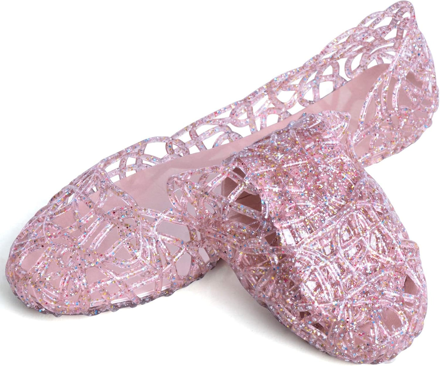 Dear Time Women Flat Heel Summer Beach Jelly Shoes