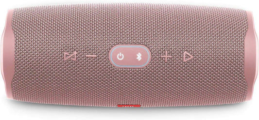 JBL Charge 4 Waterproof Portable Bluetooth Speaker- Pink (Renewed)