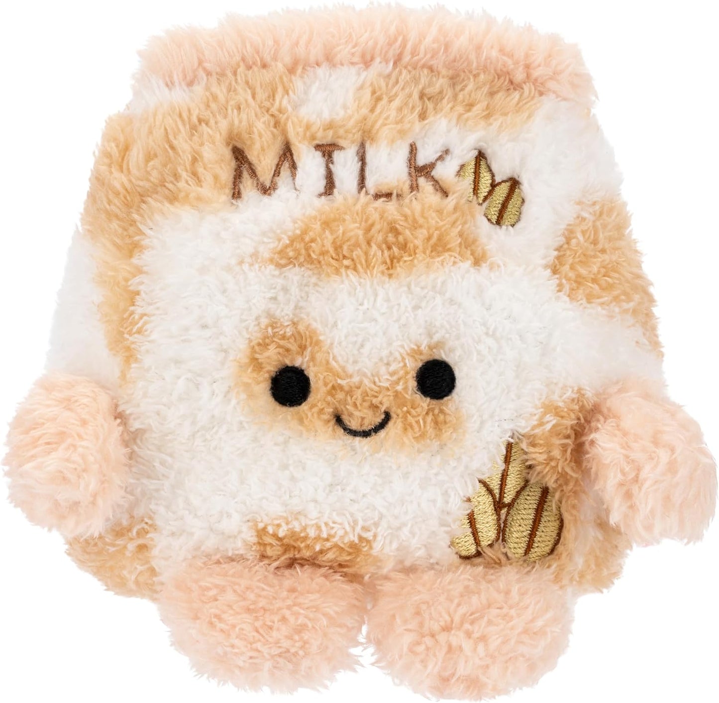 BumBumz 4.5-inch MooBumz Plush 5-Pack - Palmer Peach Milk, Charlotte Cereal Milk, Oakley Oat Milk, Maximus Milk Milk, and Sylvia Sakura Milk - from The Makers of Original Squishmallows