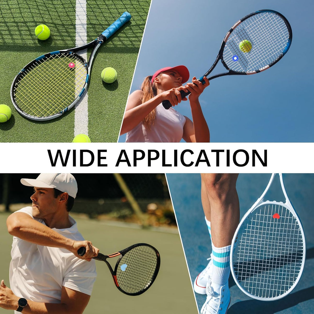 Tennis Racket Vibration Dampener Soft Racket