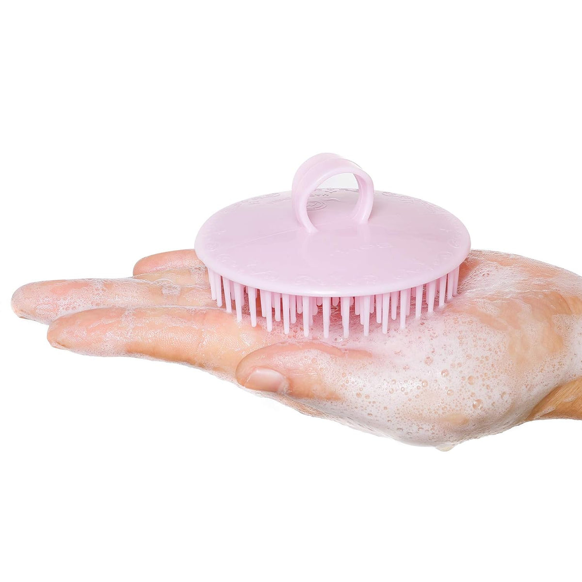 2PCS Hair Scalp Scrubber Massager Brush Head Exfoliator Shower Shampoo Comb