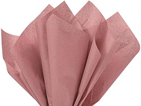 Premium Quality Gift Wrap Tissue Paper (Rose Gold 15"x20" 100 Pack) Quality Paper Made in USA