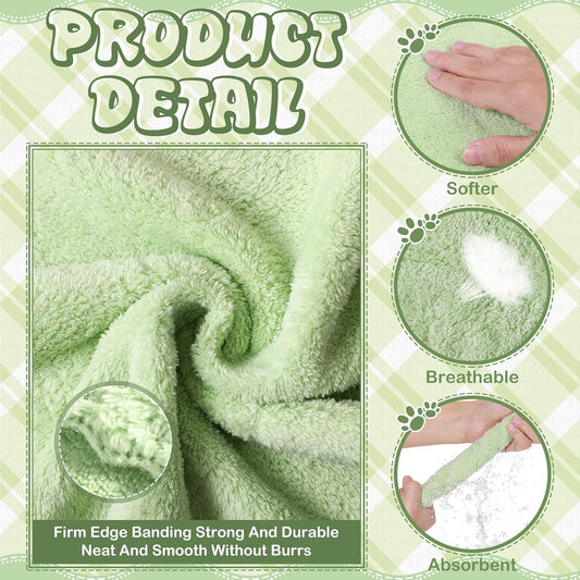 24 Pcs 24 Pcs Guinea Pig Fleece Bedding Blankets Bulk Washable Small Animal Fleece Cage Liners Pet Wash Cloth Sleeping Mat Cover for Hamster Chinchilla Rabbit Hedgehog (12 x 12 Inch,Multicolor)