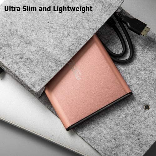 500GB Ultra Slim Portable External Hard Drive HDD USB 3.0 Compatible