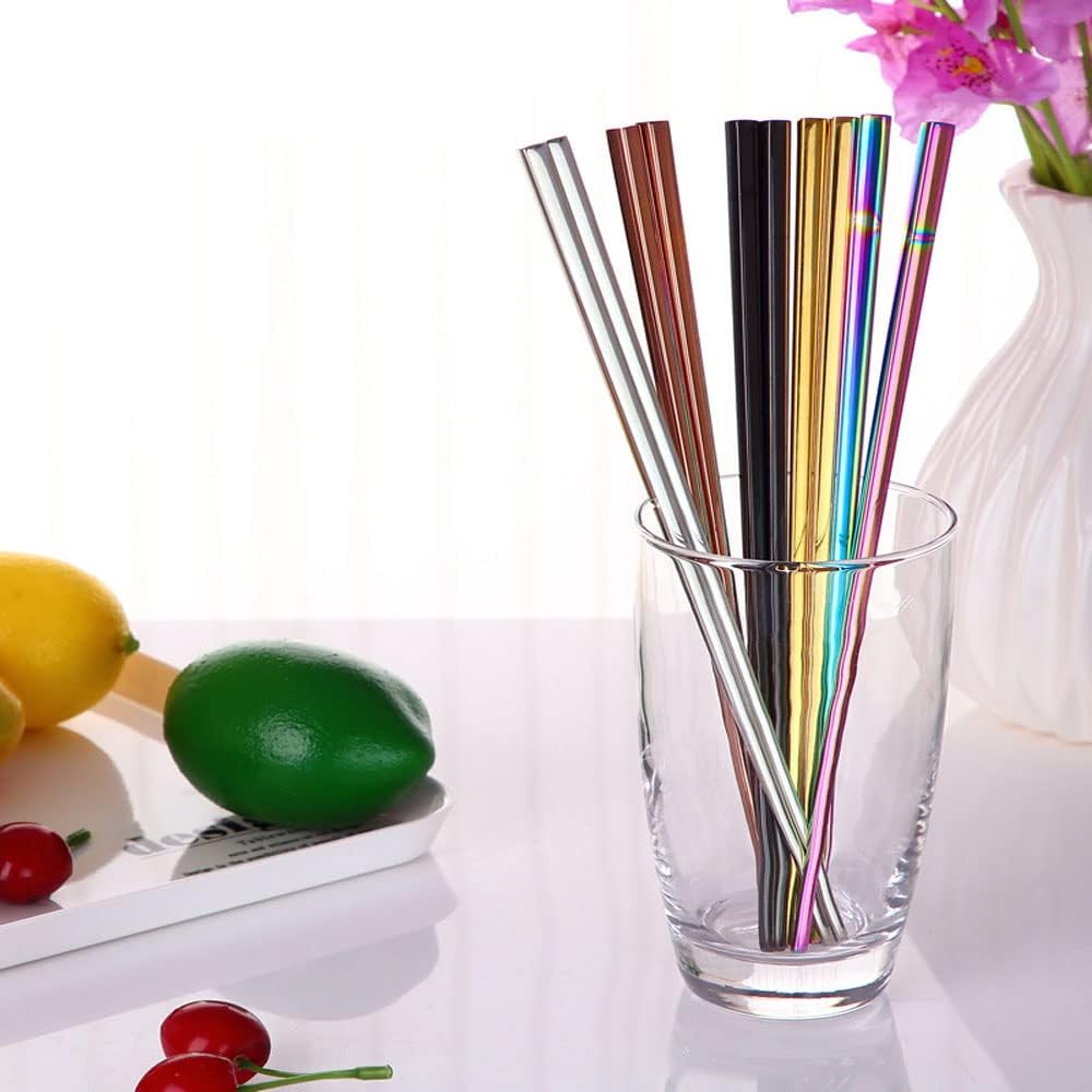 Stainless Steel Chopsticks,Reusable , Easy to Use(3 PCS,Rose gold)