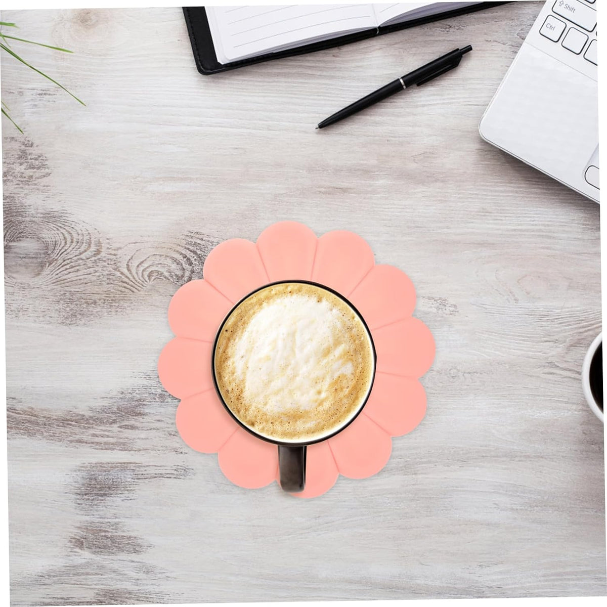 Daisy Pattern Silicone Hot Pad for Tableware Decoration and Desk Protection
