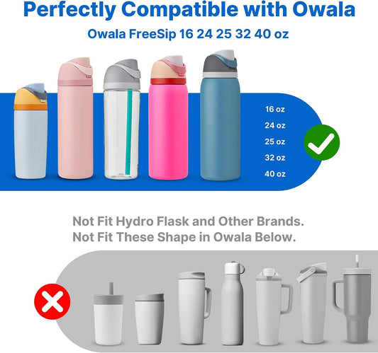 Replacement Lid for Owala FreeSip 16 24 32 40 oz Water Bottle Cap