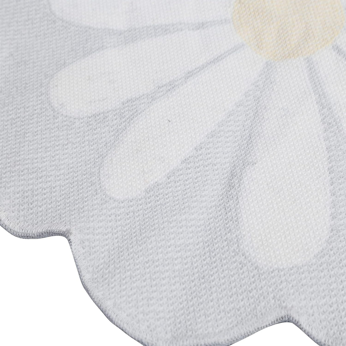 Cute Bath Mat,Pink Flower Rug,Water Absorption Non Slip Mat,Soft Machine Wash Rug Mat for Bedroom Kitchen Bathroom Toilet Floors 25.6 x 25.6 Inches (Pink)