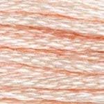 117-948 6 Strand Embroidery Cotton Floss, Very Light Peach Flesh, 8.7-Yard