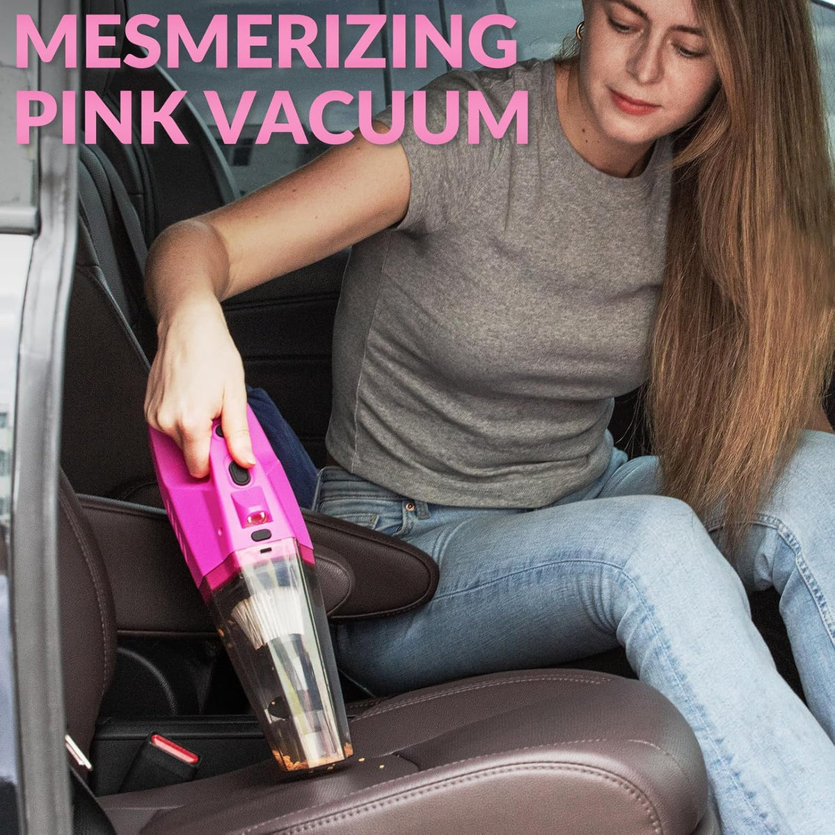 Car Cleaning Kit with High Power Car Vacuum Detailing Kit