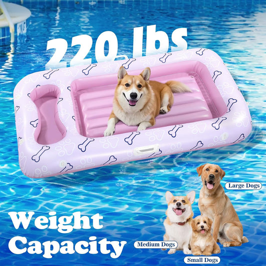 Tanning Pool Lounger, Large Tanning Pool for Adults with Pillow