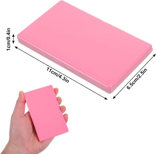 Magnetic Needle Case, Sewing Needle Holder Rectangle Magnetic Needles Holder Portable Sewing Needles Box Sewings Needled Storage Box Sewings Supplies Organizer for Pin Holders (Pink)