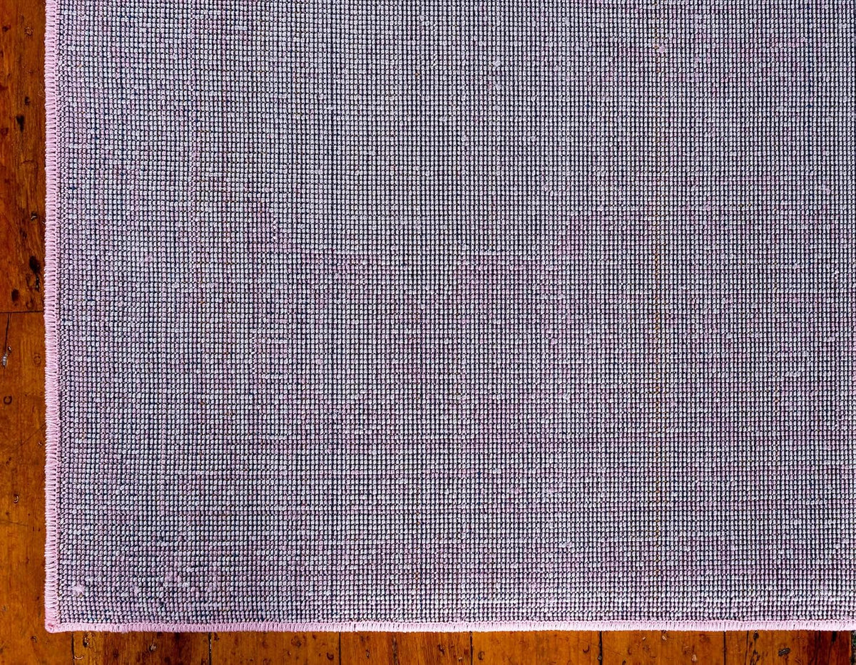 Bromley Collection Area Rug - Wells (4' 1" x 6' 1" Rectangle, Pink/ Ivory)