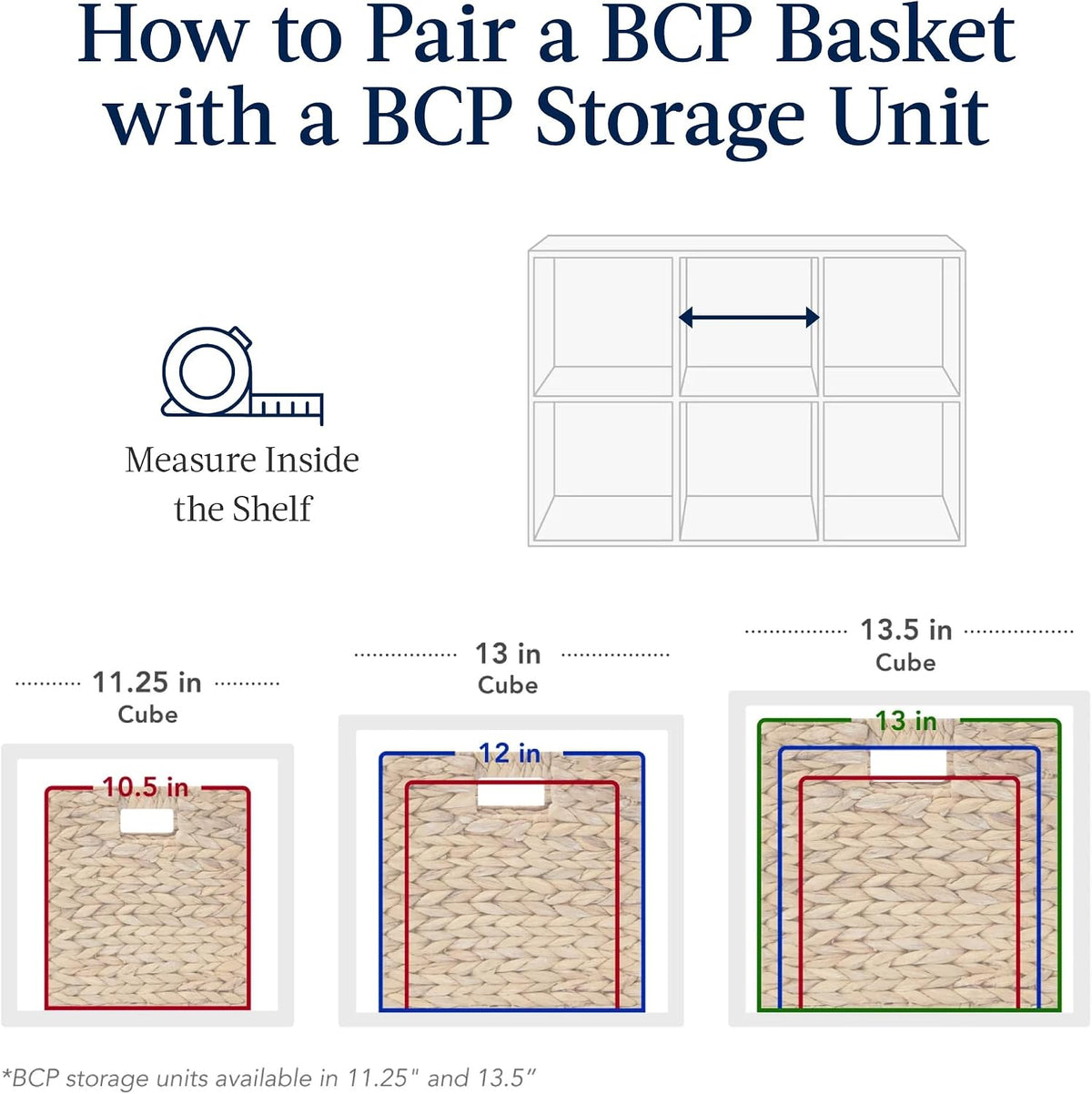 10.5x10.5in Pack of 5 Cube Storage Baskets, Water Hyacinth Multipurpose Collapsible Organizers, Handwoven Toy Storage Totes for Kids Room, Nursery & Living Room - Pink