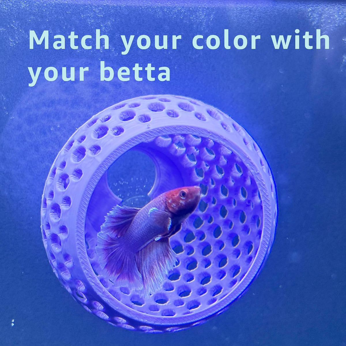 Betta Bulb Hide 2.0, Betta Bed & Aquarium Cave, Bubblegum Pink