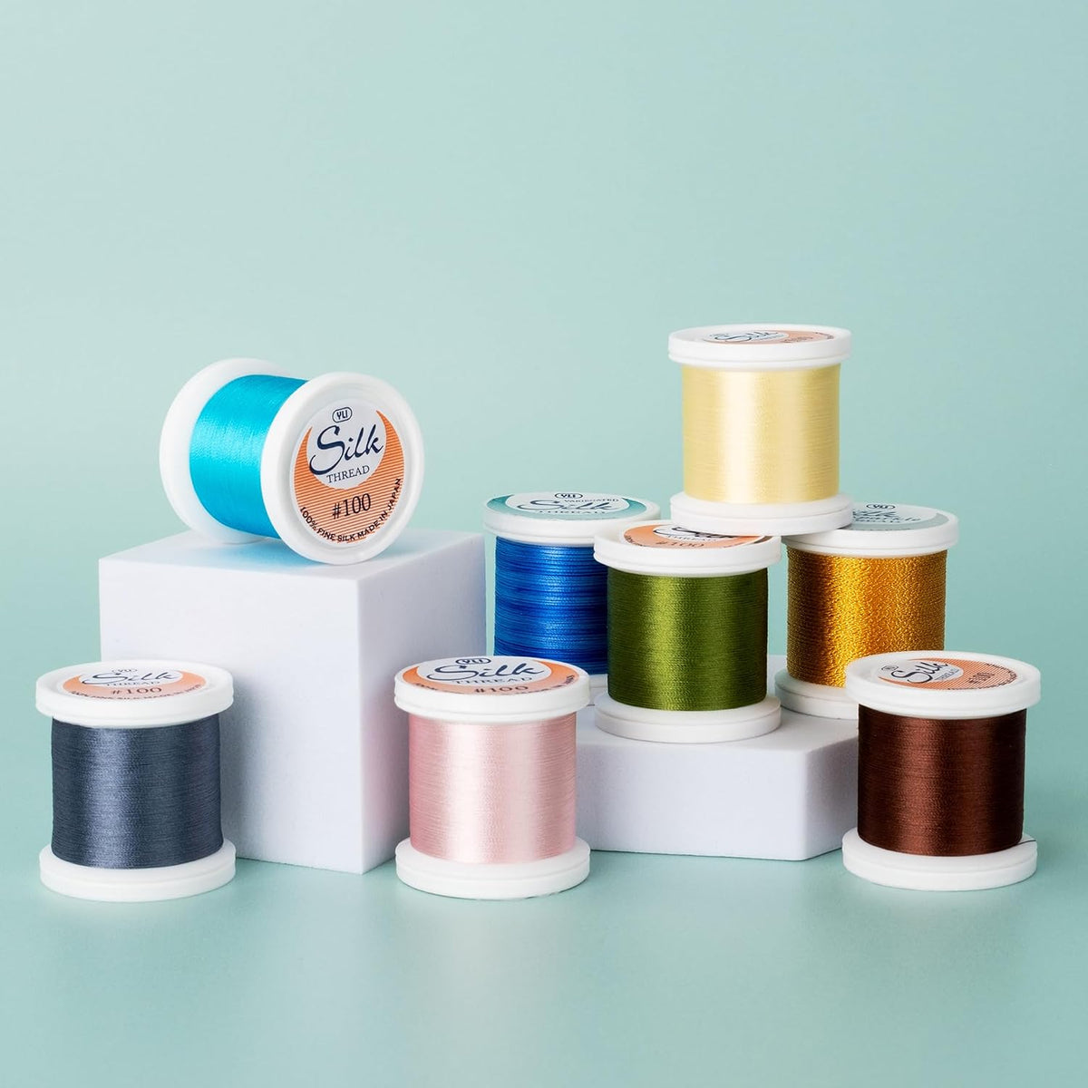 Silk Thread – 100 wt Fine Japanese Silk for Appliqué, EPP, and Quilting - Pink