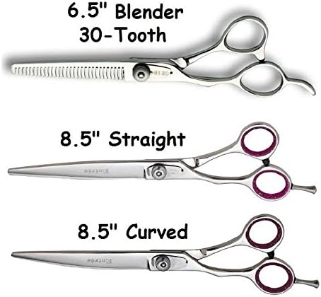 Geib Left Handed Grooming Shears 3 Piece Kit Professional Entree Scissor Set