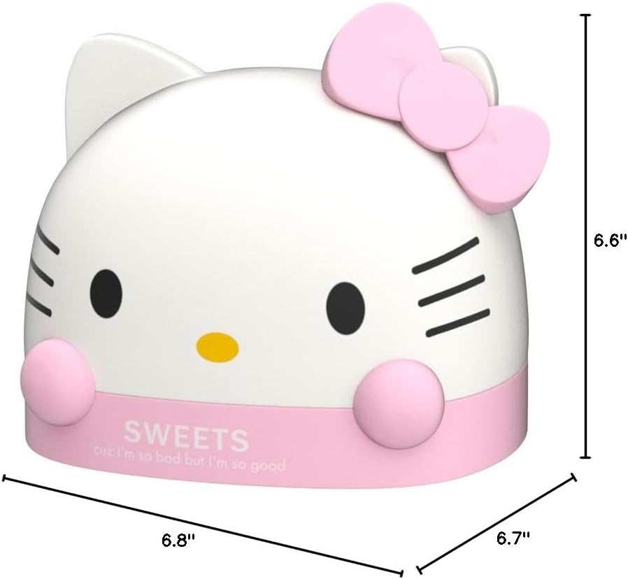 Kawaii Pink Kitty Tissue Desk Accessories
