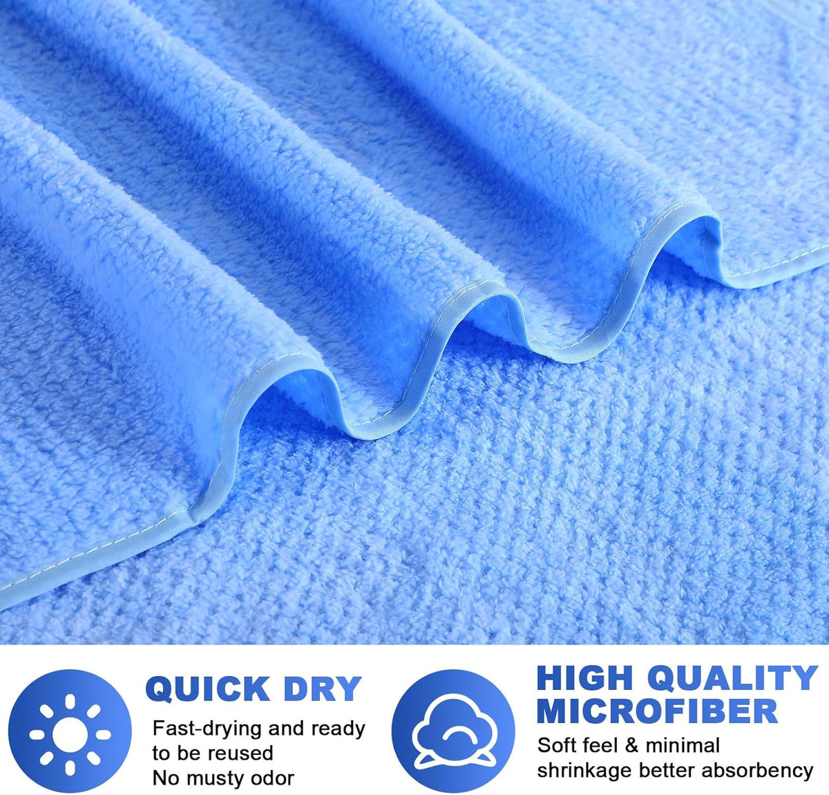 20 Pack Bulk Bath Towels Set, Large Quick Dry Bath Towels 55" x 28" for Spa, Gym, Salon, Hotel and Rental Use(Pink, Green, Blue, Purple)