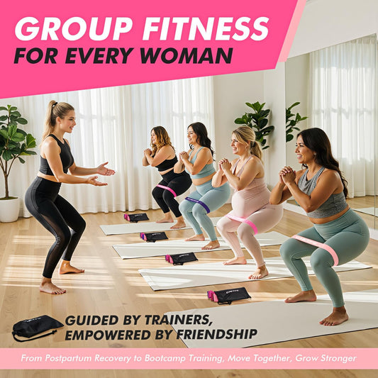 50PCS Resistance Bands Bulk Pack for Gym Studios, Trainers & Schools, 10 Mini Bands Sets, 5 Levels Color-Coded Durable Loop Exercise Bands for Pilates, Yoga, Rehab, Gift for Team Fitness