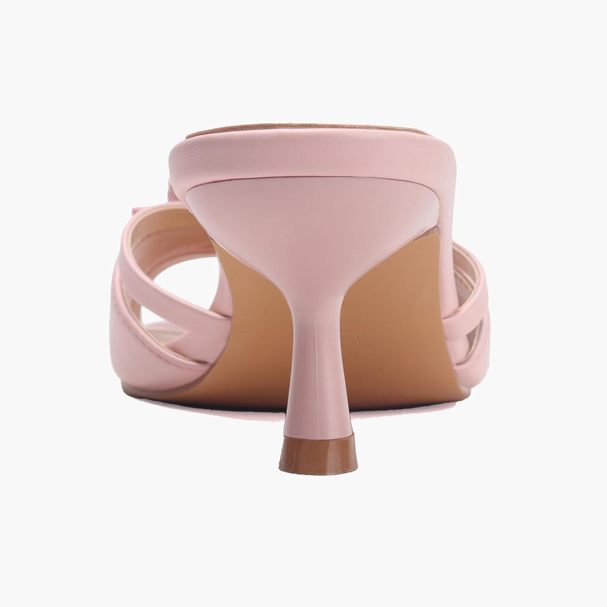 Women’s Round Open Toe Heeled Sandals Bow Knot Low Kitten Heels Comfortable Slip On Slides Wedding Dress Slipper Pumps Shoes
