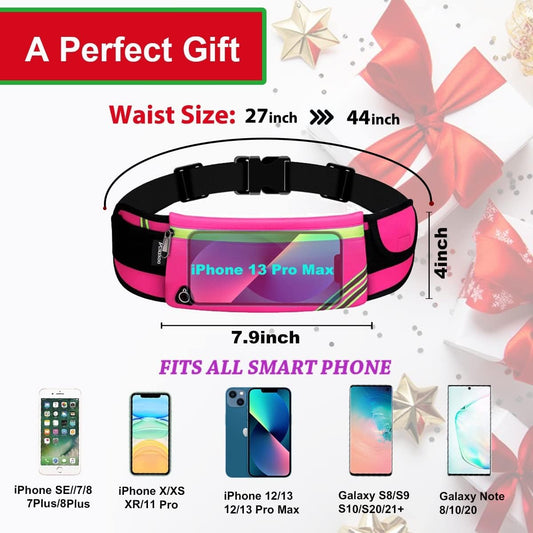 Women Fanny Pack Running Belt,Belt Bag Phone Holder