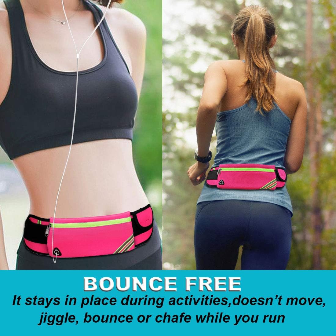 Women Fanny Pack Running Belt,Belt Bag Phone Holder