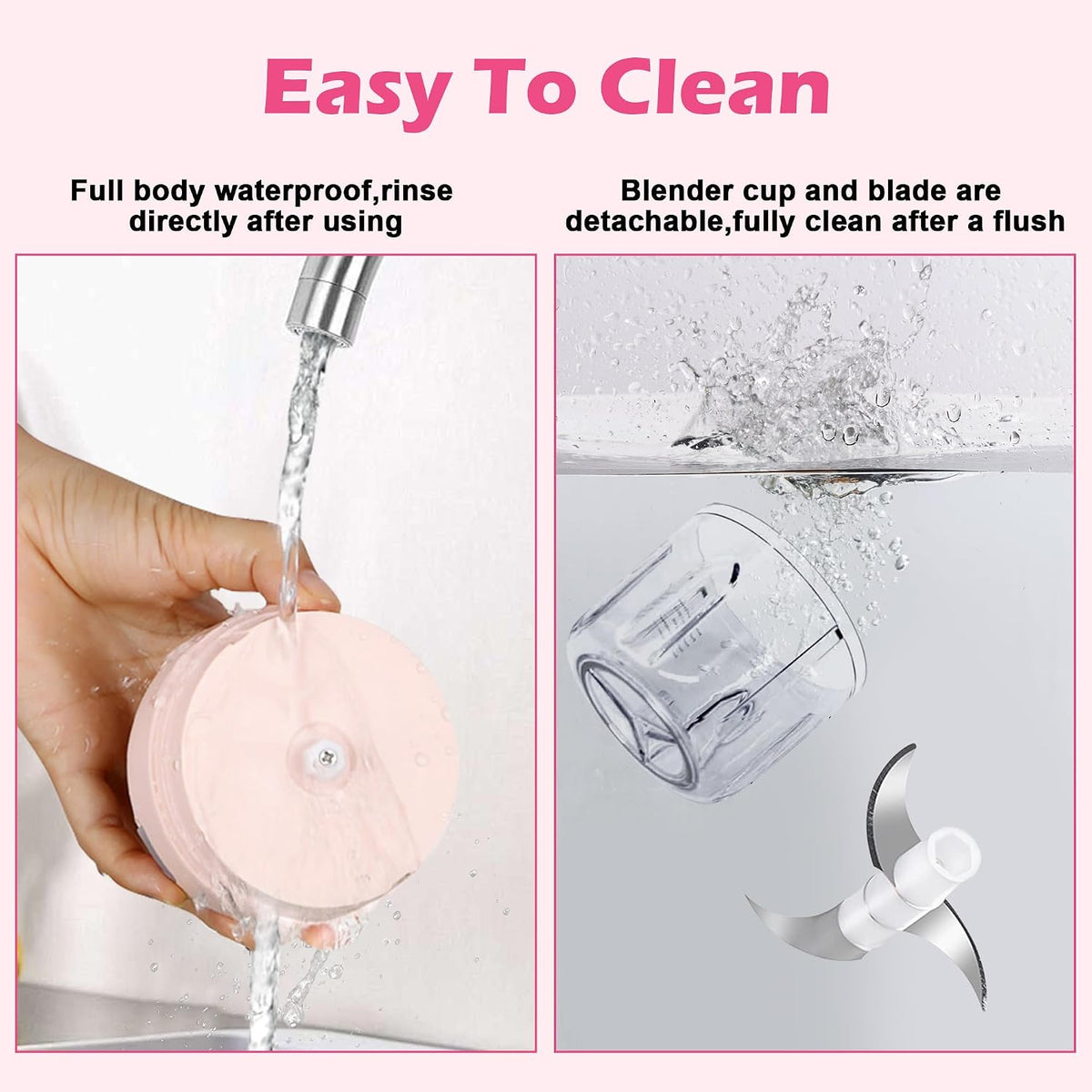 Electric Garlic Mincer, 250ML Small Onion Chopper USB