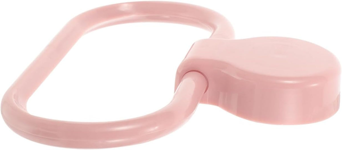 Pink Adhesive Towel Ring, No Drill Hand Towel Holder