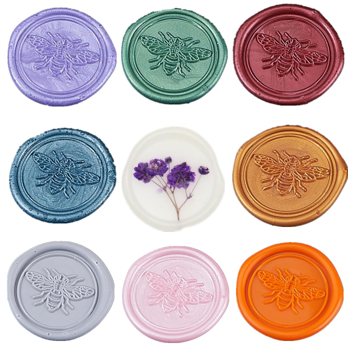 20pcs Pearl Pink Wax Seal Sticks for 0.28'' Glue Gun, Wax Seal Stamp, Wedding Invitations, Envelopes, Christmas Gifts