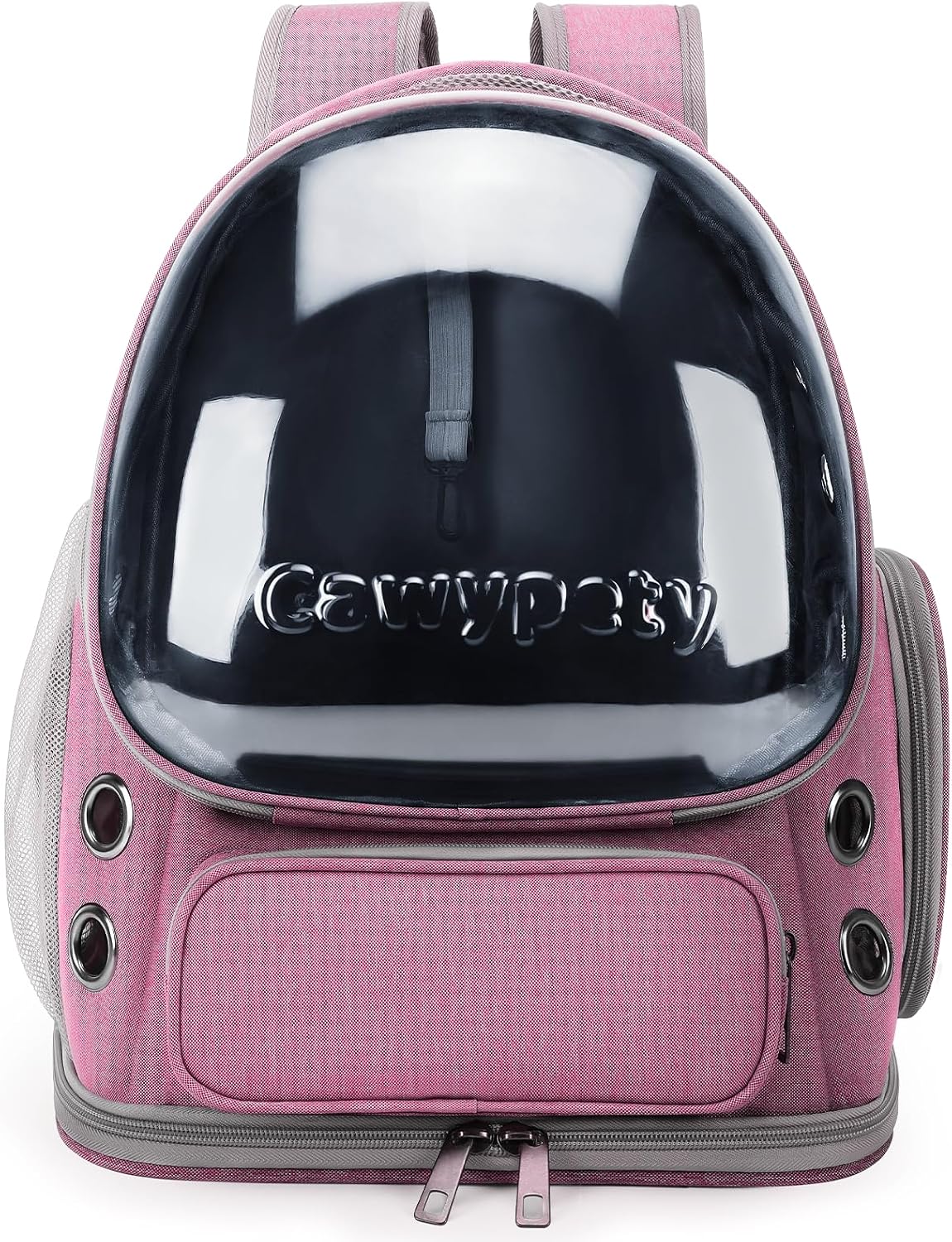 Cat Backpack Carrier Large Space Bubble Backpack up to 12lbs Pink