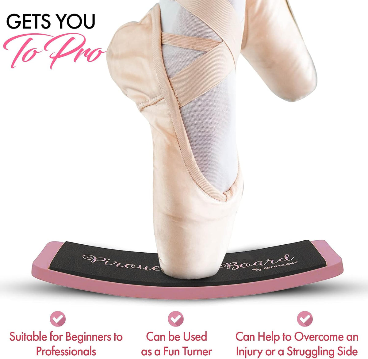 Turning Board for Dancers, Cheerleaders, Gymnasts, Ice Skaters