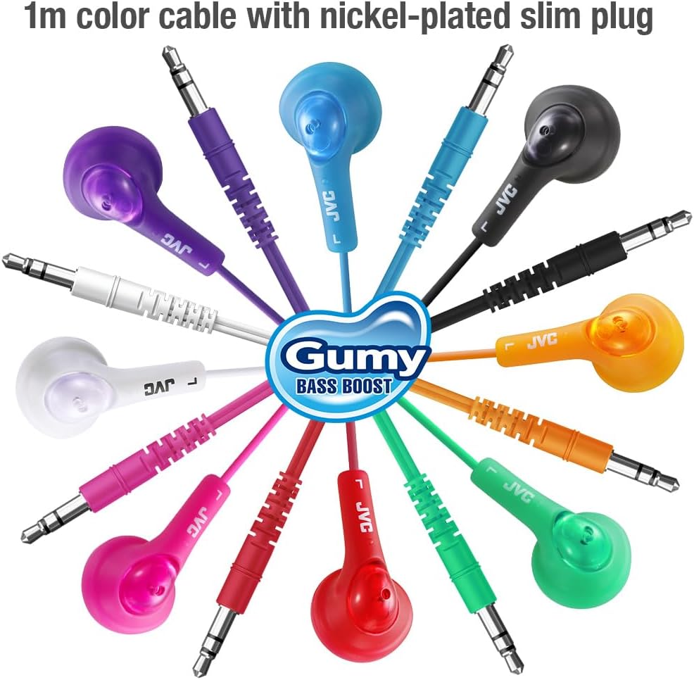 HAF160P Gumy Ear Bud Headphone Pink
