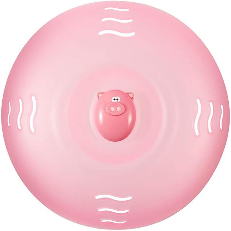 Joie Oink Pig Plastic Splatter-Proof Microwave Plate Cover, Pink