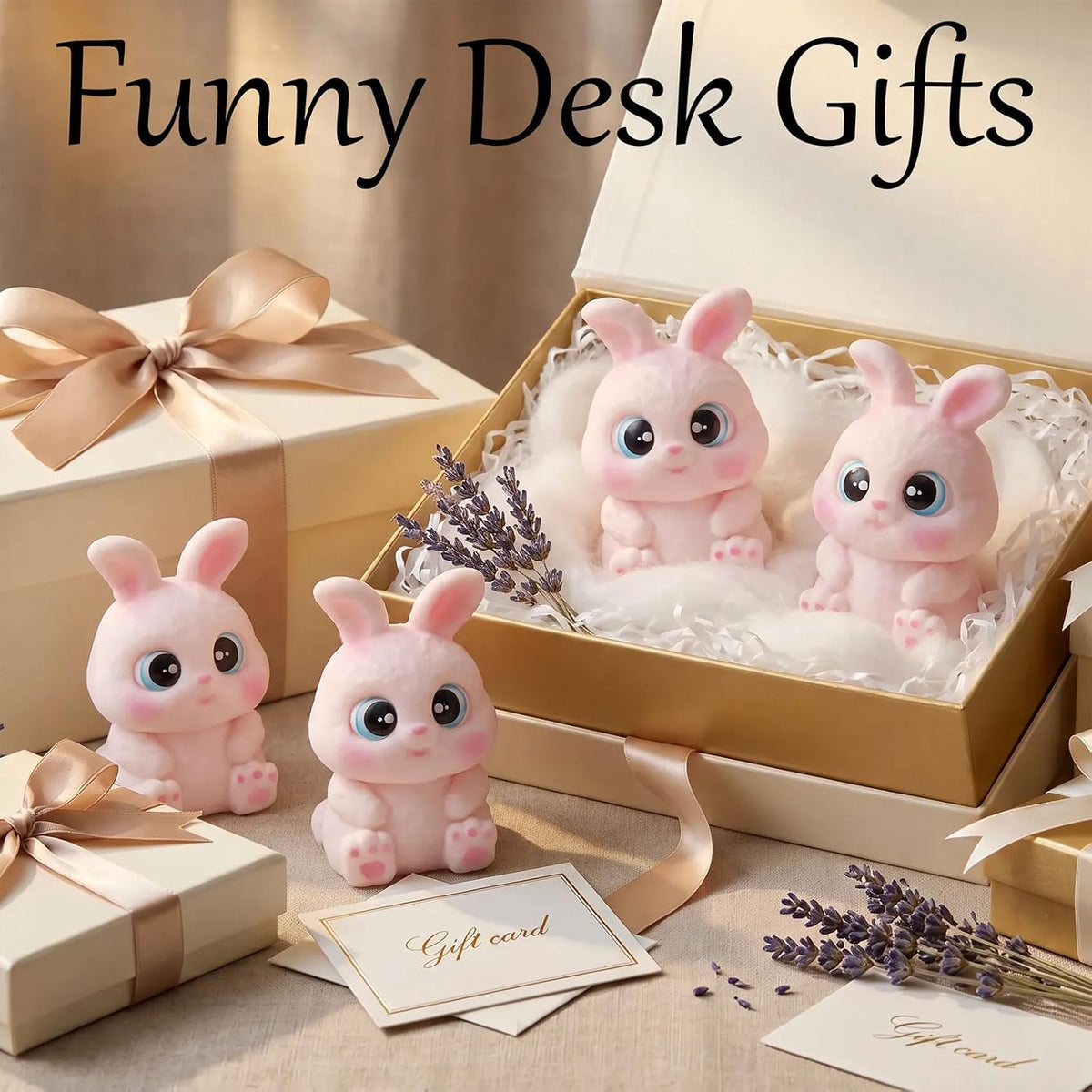 Squishy Toys, Soft Cute Rabbit-Shaped Sensory Fidget Toys Gifts for Adults