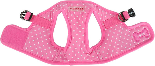 Dotty Step-in Vest Dog Harness No Pull No Choke Easy Wear Training Walking for Small Dog, Small, Pink