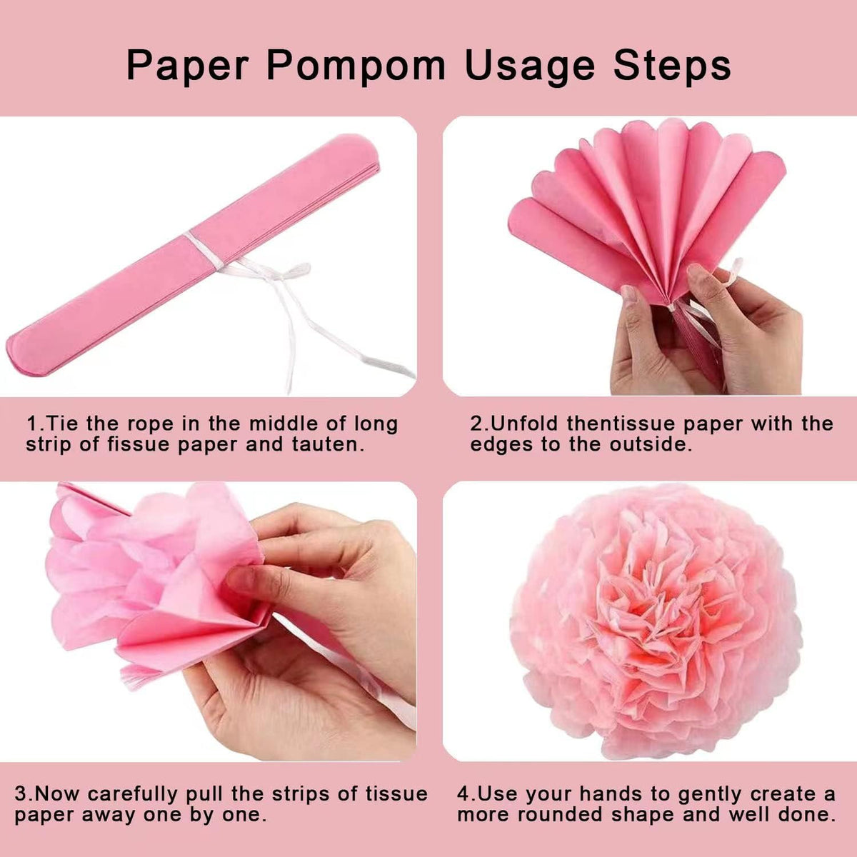 Baby Shower Decorations for Girls, Pink White Baby Girl Shower , with It’s A Girl Banner Confetti Latex Balloons Paper Pom Poms, for Baby Shower Supplies