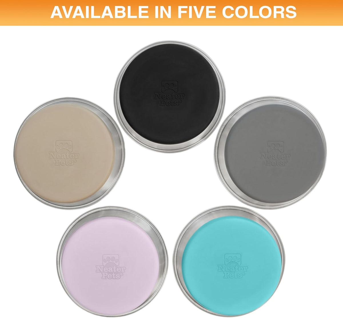 Stainless Steel Dog Bowls with Non-Slip Rubber Bottom – 2 Cup (16 oz), Pink - Set of 2 Heavy Duty Metal Dog Bowls, Dishwasher Safe, Food or Water Bowl, Ideal for Small Dogs & Cats