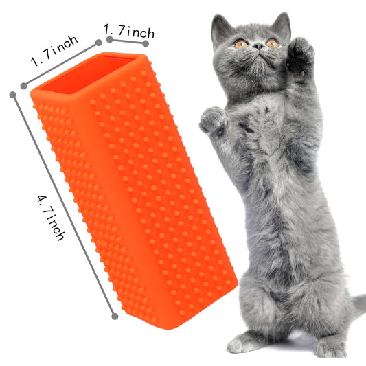2pcs Pet Dog Cat Hair Remover, Pet Hair Removal Tool, Hollow Cleaner Brush for car,Interior, Furniture, Sofa (green and pink)