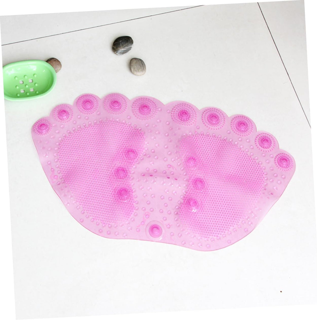 Bathroom Non-Slip Mat Slip Rug Quick Dry Absorbent Shower Bath Mat Washable Kitchen Rug Floor Pink