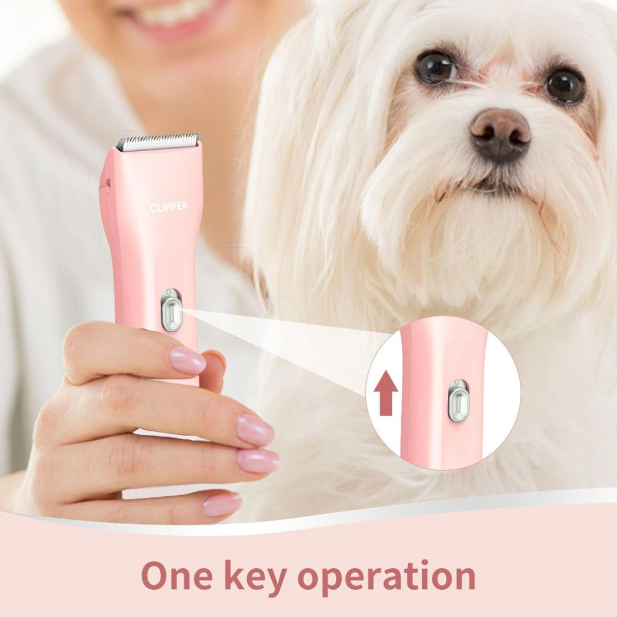 Dog Grooming Kit Clipper for Thick Coat