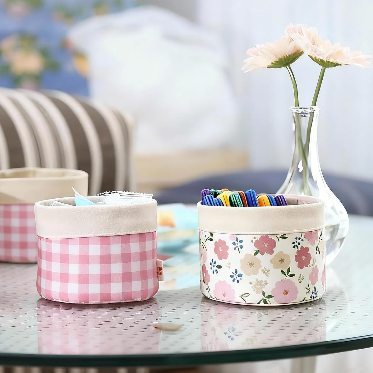 8pcs Fat Quarter Fabric Bundles (100% Cotton - 20'' x 20'')