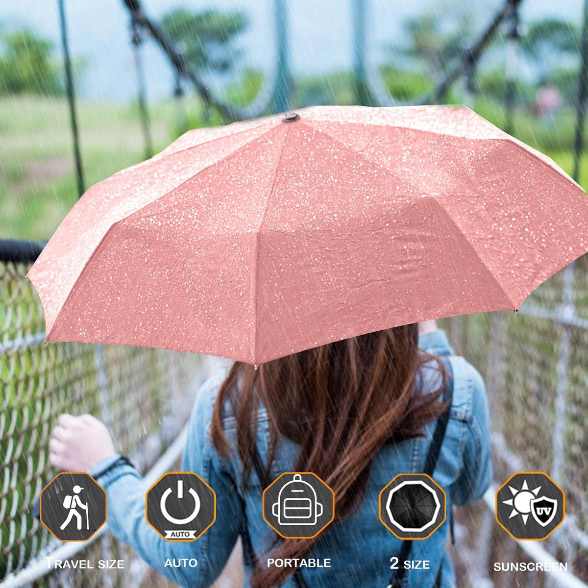 Travel Essentials Mini/Compact Umbrella for Purse