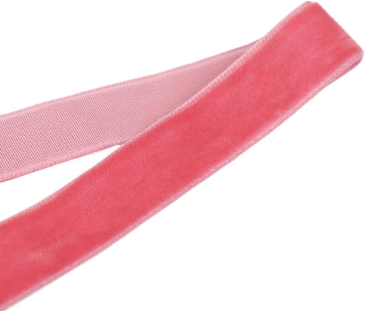 Velvet Ribbon for Gift Wrapping Christmas Decoration (07 (Peach),5/8'' (15mm) x 5 Yards)