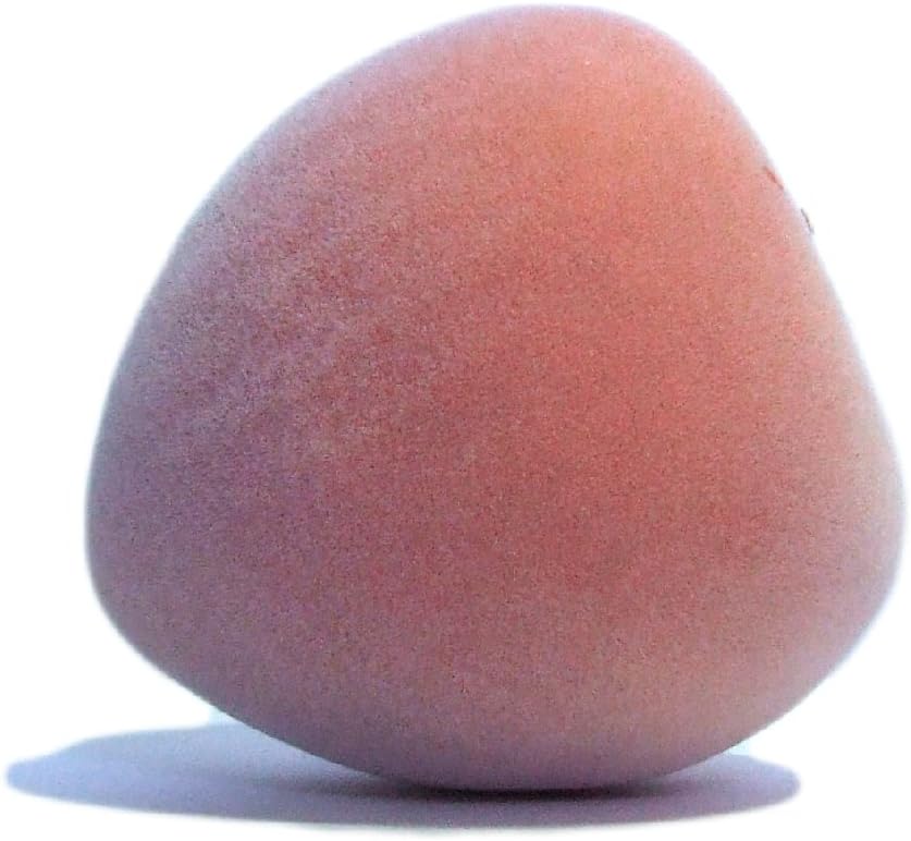 Pack of 6 Artificial Peach Large Fake Fruits Six-Pieces Plastic Decorative Peaches Pink Fruit