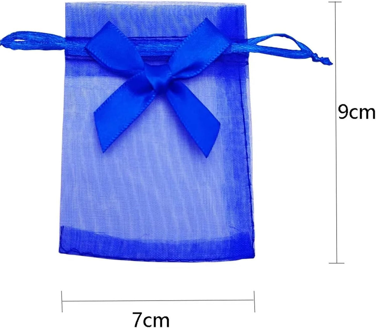 Cookie Packaging Bag 100pcs Bowknot Organza Gift Bag 7x9 9x12 10x15 Jewelry Bags Wedding Party Jewelry Candy Drawstring Packaging Pouch Gift Bag(Peach,7x9cm)