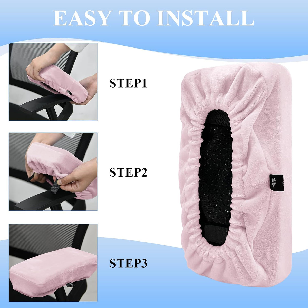 Office Chair Arm Pads Desk Chair Arm Covers Soft Elbow Cushion