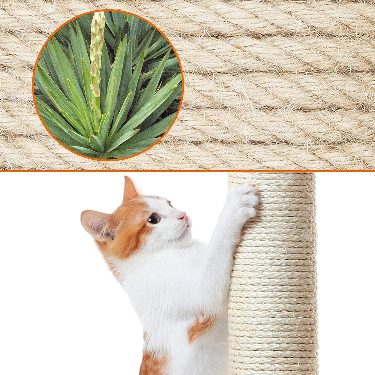 42in Cat Tree Tower for Indoor Cats, Cat Condo with Perch & Hammock, Activity Center, Multi-Level Cat Furniture with Scratching Posts, Cat House, Pink
