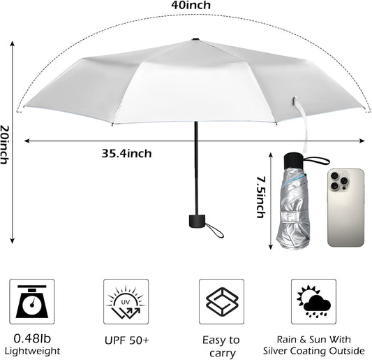 40/42/46/50inch UPF 50+ Sun Umbrella UV Protection UV Umbrellas